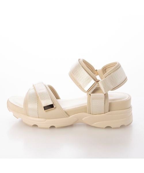 carino / カリーノ サンダル | 厚底クロスベルトスポーツサンダル | 詳細1