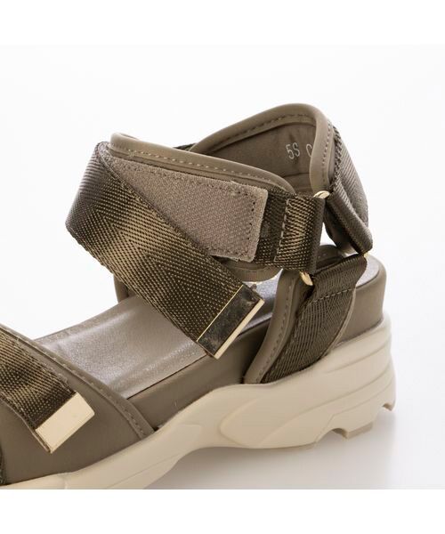 carino / カリーノ サンダル | 厚底クロスベルトスポーツサンダル | 詳細15