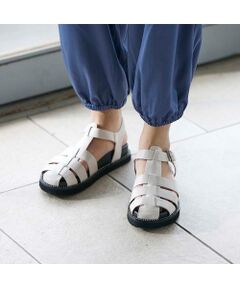 carino / カリーノ サンダル | 厚底ビジューグルカサンダル