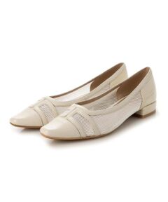 carino / カリーノ フラットシューズ | チュールスクエアフラットパンプス