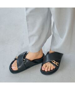 carino / カリーノ サンダル | チェーンフットベッドサンダル