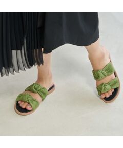 carino / カリーノ サンダル | プリーツスポンジサンダル