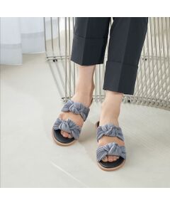carino / カリーノ サンダル | プリーツスポンジサンダル