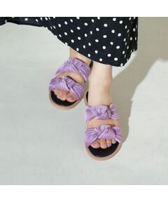 carino / カリーノ サンダル | プリーツスポンジサンダル