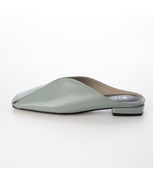 carino / カリーノ サンダル | Vカットラインスクエアトゥミュール | 詳細2