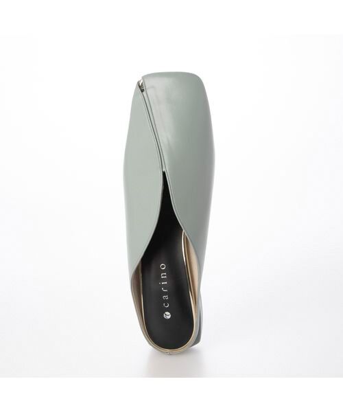 carino / カリーノ サンダル | Vカットラインスクエアトゥミュール | 詳細4