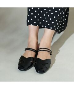 carino / カリーノ サンダル | メッシュバックストラップパンプス