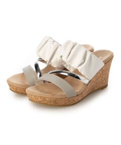 carino / カリーノ サンダル | ギャザーサンダル