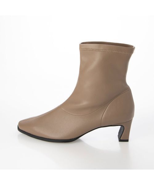 carino / カリーノ ブーツ（ショート丈） | 【レイン対応】フレアヒールストレッチブーツ | 詳細8