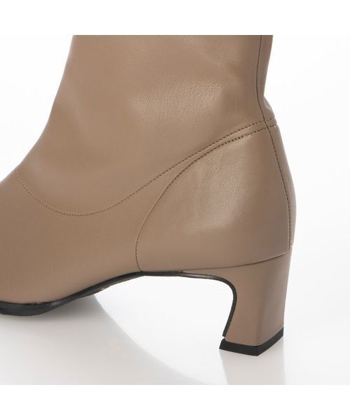 carino / カリーノ ブーツ（ショート丈） | 【レイン対応】フレアヒールストレッチブーツ | 詳細12