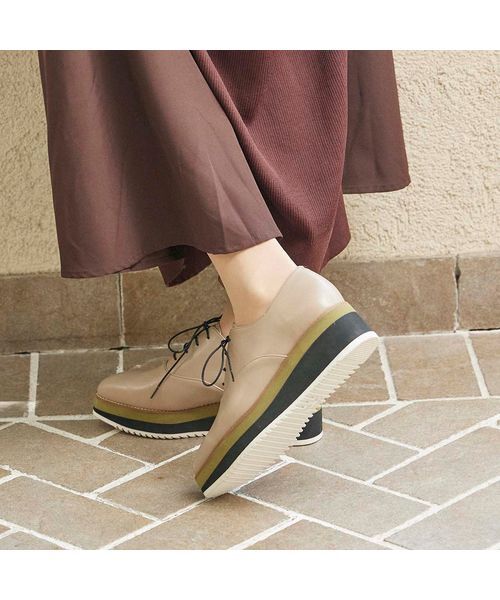 carino / カリーノ レインシューズ | 【レイン対応】厚底レースアップシューズ | 詳細24