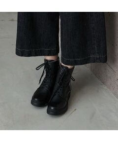 carino / カリーノ ブーツ（ショート丈） | 厚底レースアップブーツ