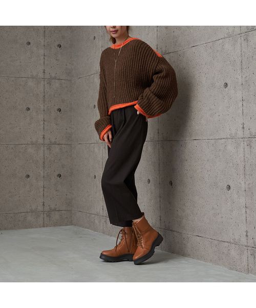 carino / カリーノ ブーツ（ショート丈） | 厚底レースアップブーツ | 詳細9