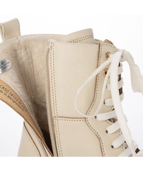 carino / カリーノ ブーツ（ショート丈） | 厚底レースアップブーツ | 詳細15