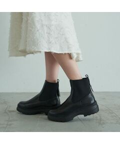 carino / カリーノ ブーツ（ショート丈） | 厚底サイドゴアブーツ