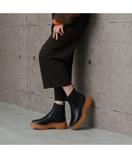 carino / カリーノ ブーツ（ショート丈） | 厚底サイドゴアブーツ | 詳細24