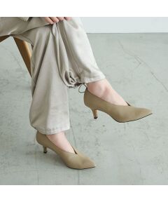 carino / カリーノ パンプス | カバードポインテッドトゥパンプス