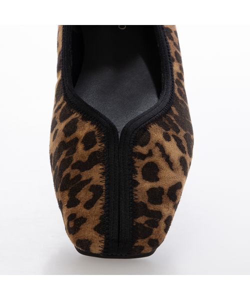 carino / カリーノ フラットシューズ | スクエアトゥ切り替えデザインフラットパンプス | 詳細22