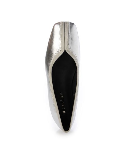 carino / カリーノ フラットシューズ | スクエアトゥ切り替えデザインフラットパンプス | 詳細26