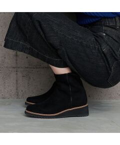 carino / カリーノ ブーツ（ショート丈） | 【レイン・スノー対応】ウエッジヒールショートブーツ