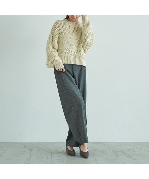 carino / カリーノ フラットシューズ | スリムスクエアトゥフラットパンプス | 詳細24