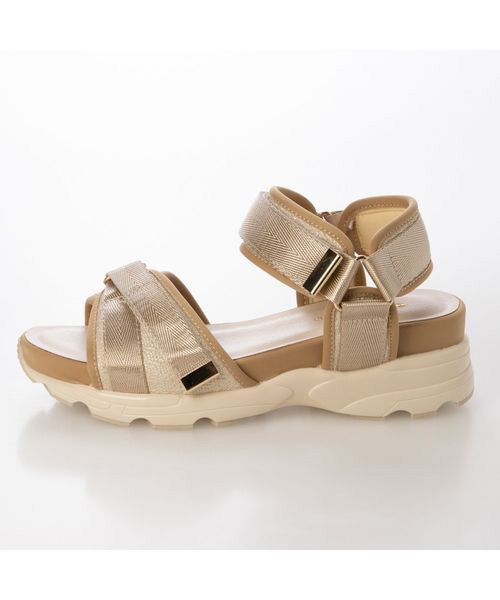 carino / カリーノ サンダル | 厚底クロスベルトスポーツサンダル | 詳細11