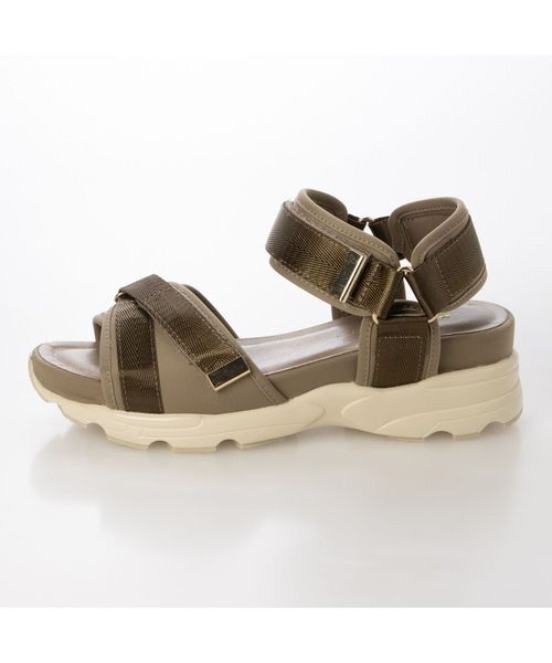 carino / カリーノ サンダル | 厚底クロスベルトスポーツサンダル | 詳細16