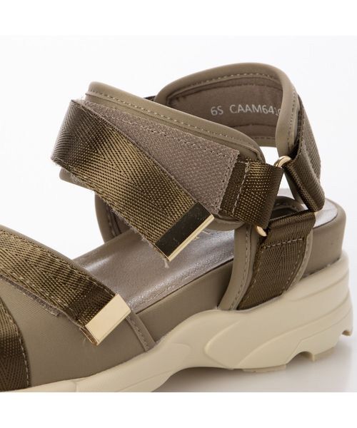 carino / カリーノ サンダル | 厚底クロスベルトスポーツサンダル | 詳細20