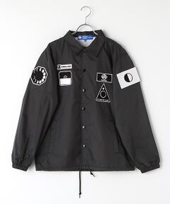 Mission patch coach jacket