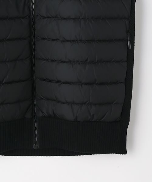 CS case study / CSケーススタディ ダウンジャケット・ベスト | Hybridge Knit Vest | 詳細3