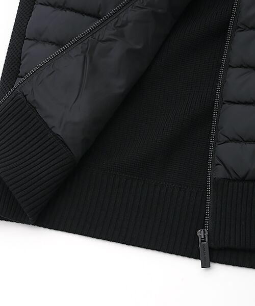 CS case study / CSケーススタディ ダウンジャケット・ベスト | Hybridge Knit Vest | 詳細4