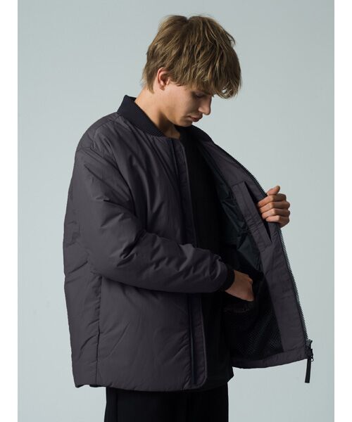 CS case study / CSケーススタディ ダウンジャケット・ベスト | Poter Bomber Fusion Fit Black Label | 詳細4