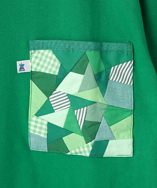 CS case study / CSケーススタディ Tシャツ | CHARACTER PATCHWORK POCKET T-SHIRT | 詳細4