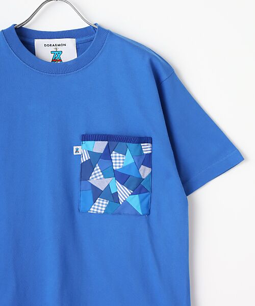 CS case study / CSケーススタディ Tシャツ | CHARACTER PATCHWORK POCKET T-SHIRT | 詳細6