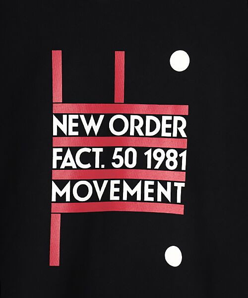 CS case study / CSケーススタディ Tシャツ | New　Order　”MOVEMENT”　Crewneck T-SHIRT | 詳細4