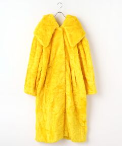 TURN PALE FUR COAT