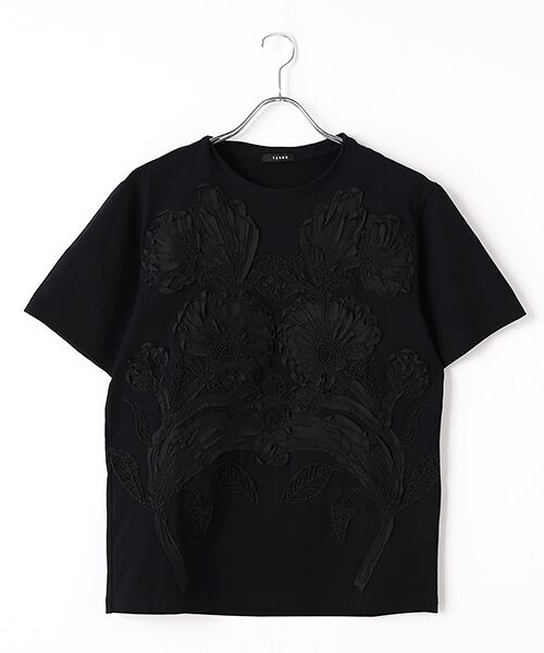 CS case study/CSケーススタディ EMBROIDERY-T-SHIRTS Tシャツ ブラック 1 CS case study/CSケーススタディ EMBROIDERY-T-SHIRTS Tシャツ ブラック 1