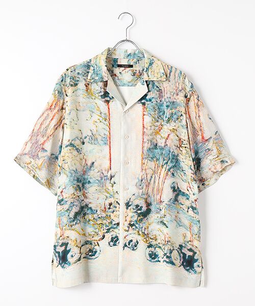 CS case study/CSケーススタディ SILK OPEN COLLAR SHIRT シャツ ベージュ 3 CS case study/CSケーススタディ SILK OPEN COLLAR SHIRT シャツ ベージュ 3