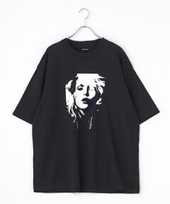 CS case study / CSケーススタディ Tシャツ | Monochrome Two tone Face Crewneck T-SH  Tシャツ