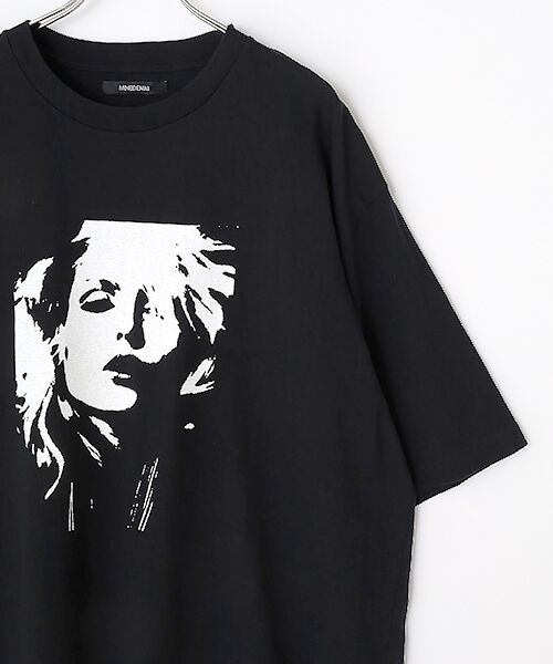 CS case study / CSケーススタディ Tシャツ | Monochrome Two tone Face Crewneck T-SH  Tシャツ | 詳細2