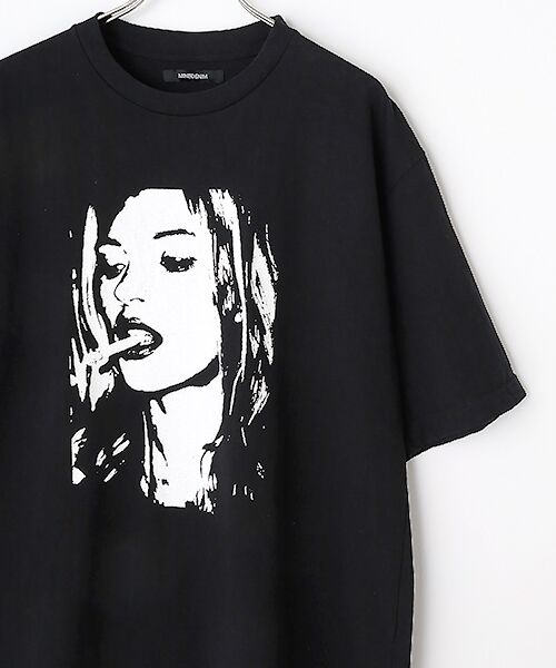 CS case study / CSケーススタディ Tシャツ | Monochrome Two tone Face Crewneck T-SH  Tシャツ | 詳細2
