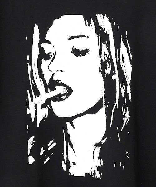 CS case study / CSケーススタディ Tシャツ | Monochrome Two tone Face Crewneck T-SH  Tシャツ | 詳細4