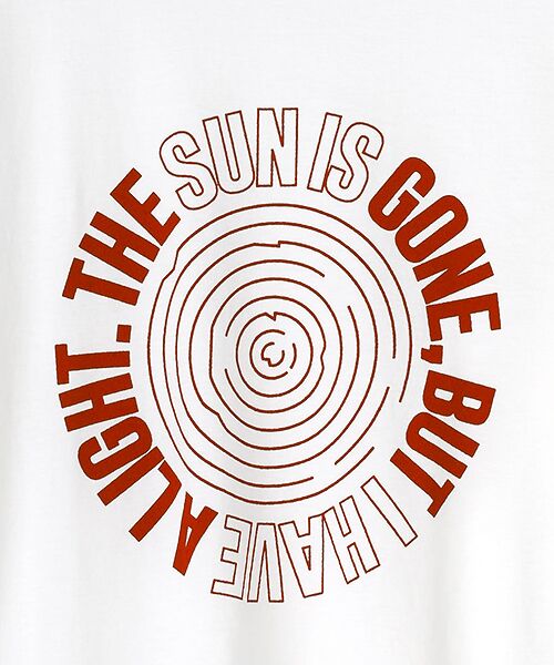 CS case study / CSケーススタディ Tシャツ | THE SUN IS GONE T-SH Tシャツ | 詳細1