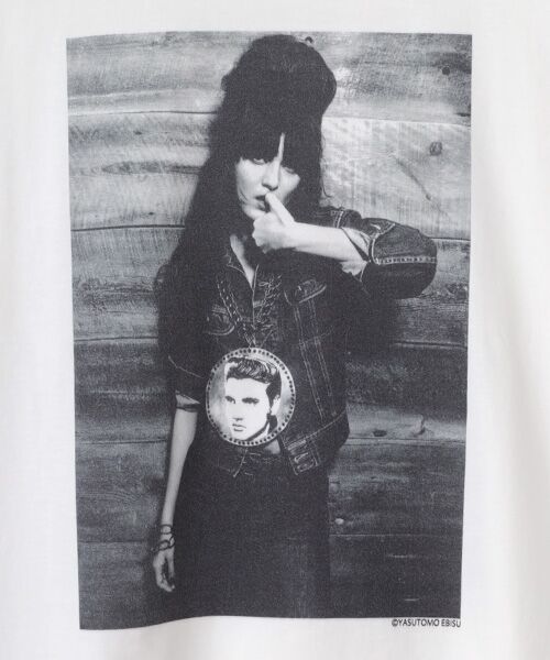 CS case study / CSケーススタディ Tシャツ | Stie-lo × Irina.L "Presley" T-SHTシャツ | 詳細1