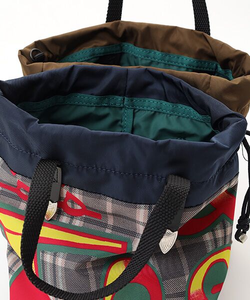 CS case study / CSケーススタディ ショルダーバッグ | Print drawstring　bagプリント　バッグ | 詳細5