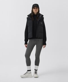 CS case study / CSケーススタディ ベスト | Grandview Cropped Vest Black Label