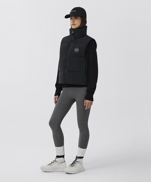 CS case study / CSケーススタディ ベスト | Grandview Cropped Vest Black Label | 詳細2