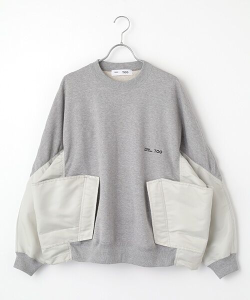 CS case study/CSケーススタディ スウェットシャツ L. GRAY M