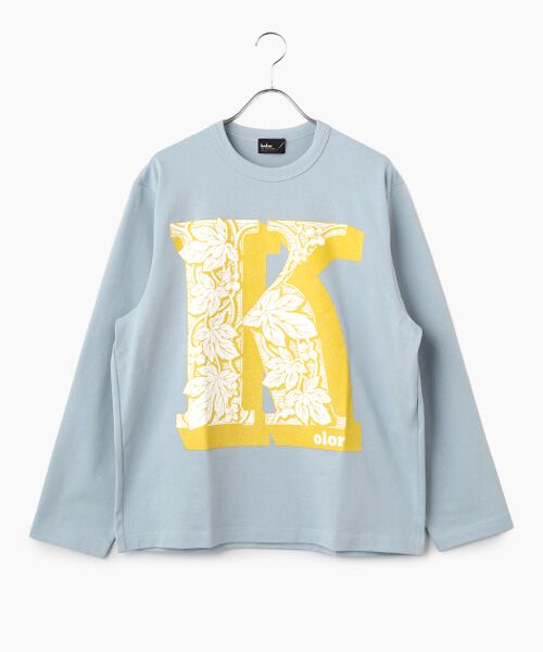 CS case study / CSケーススタディ Tシャツ | ロングTシャツ（ブルー）