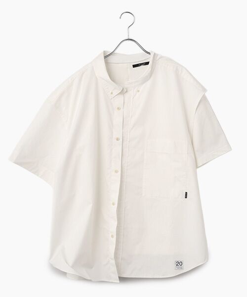 CS case study / CSケーススタディ シャツ・ブラウス | 半袖シャツ（WHITE）